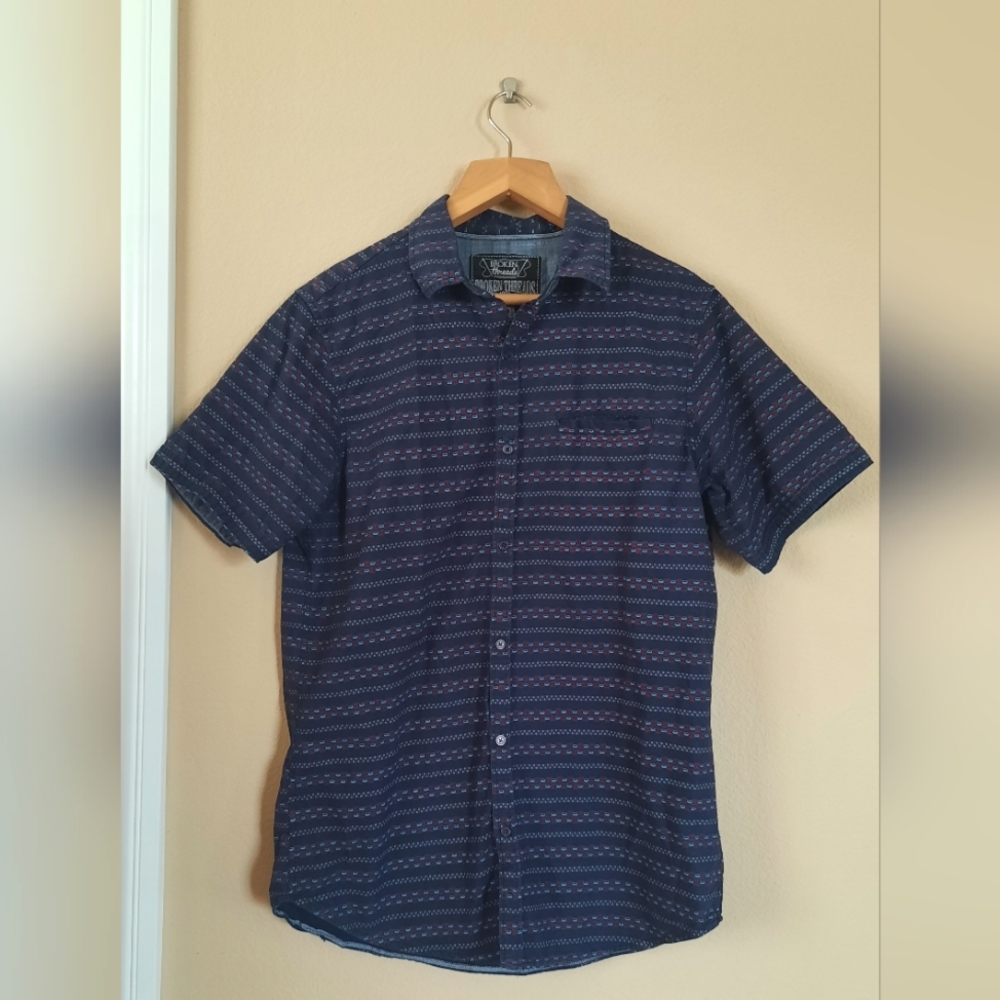 Broken Threads Brand Cotton Button Down Shirt
